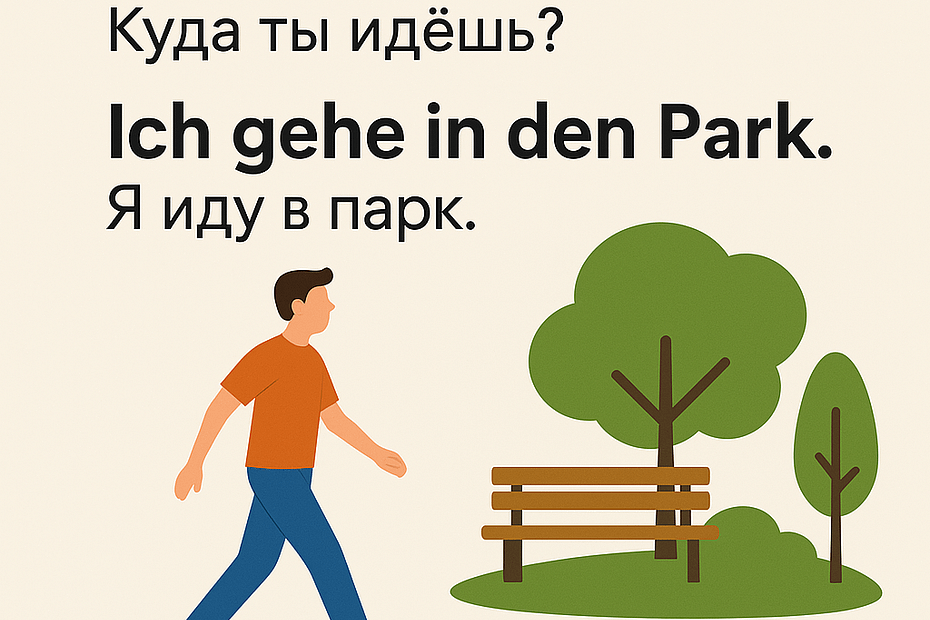 предлоги места в немецком языке